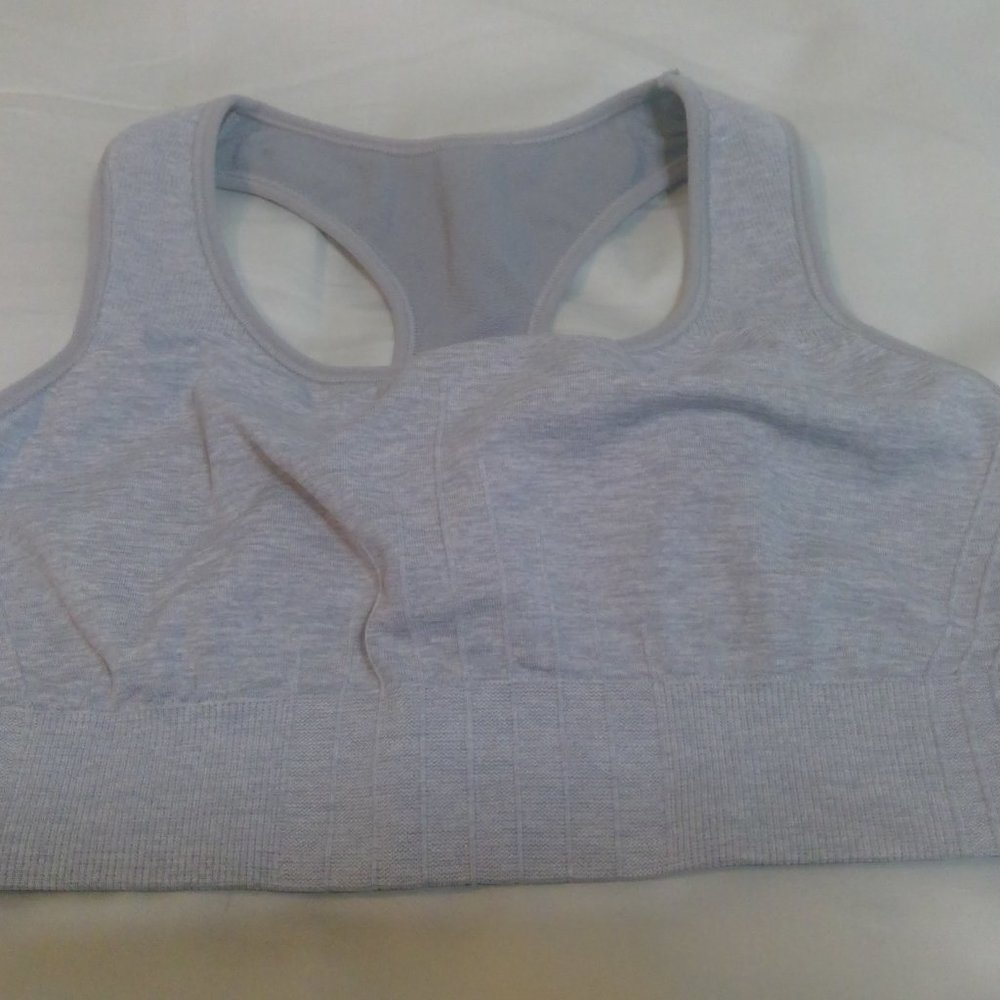 Racerback Grey Champion Sports Bra Size Small